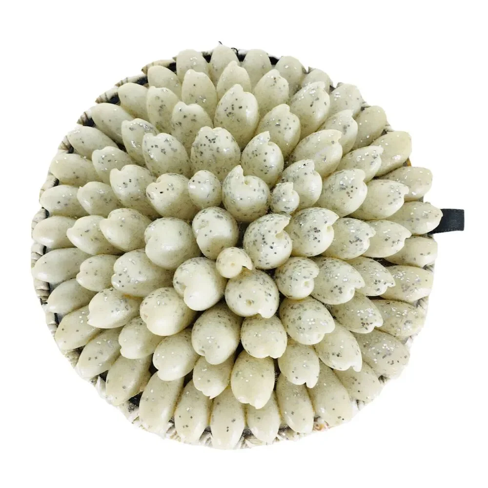 VTG 60s 70s Boho Nautical Cowrie Shell Handmade Collectible Trinket Jewelry Box